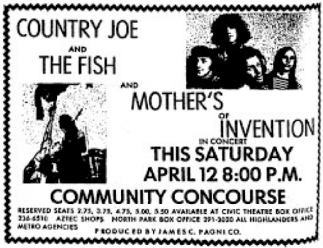 12/04/1969Community Concourse, San Diego, CA